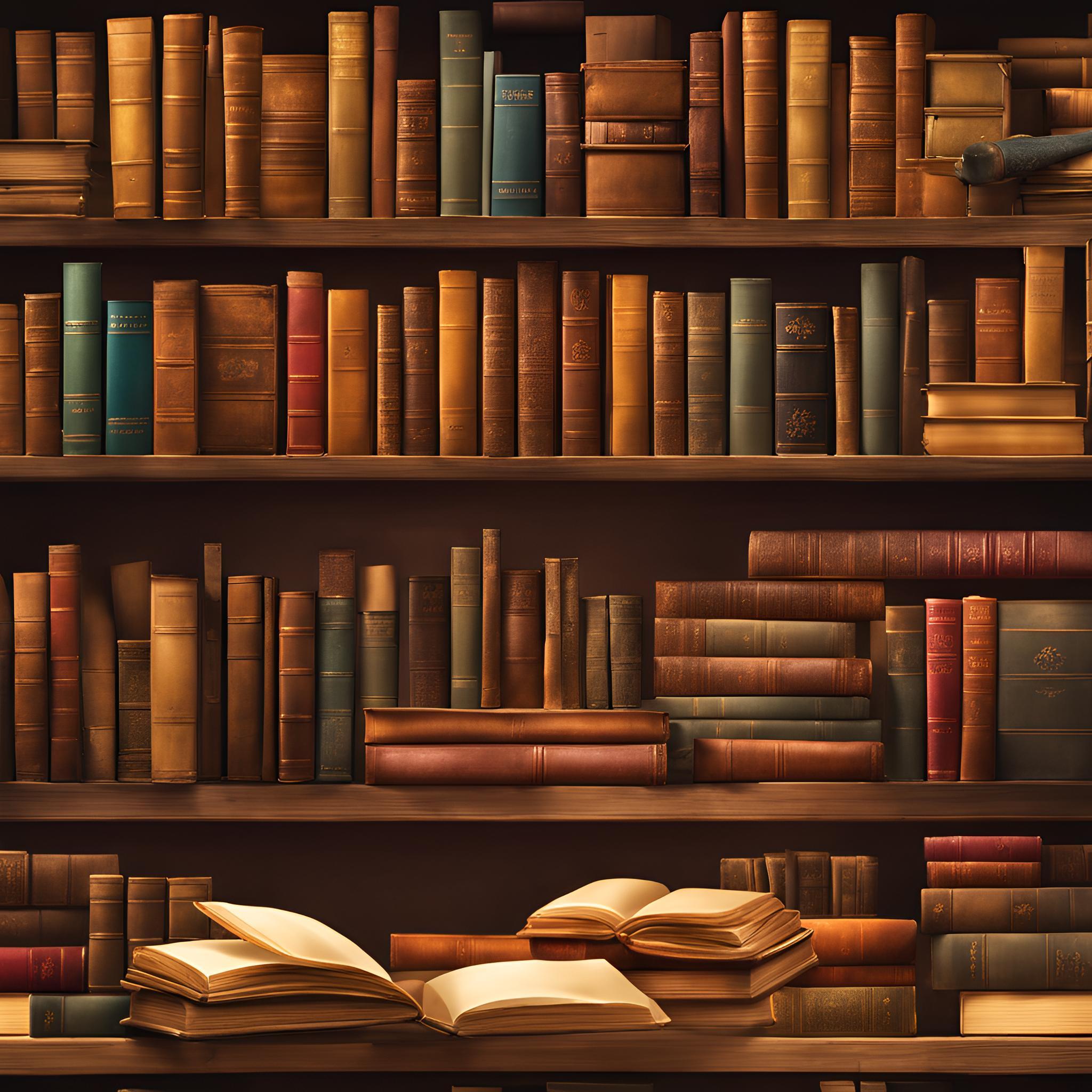 Sfondo con libri
